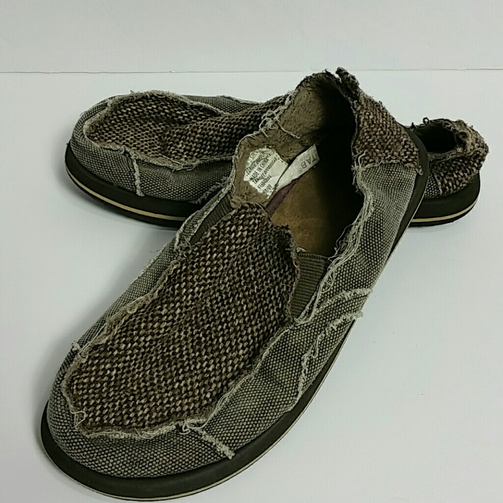 Soxtab Size Sherpa lined canvas flats